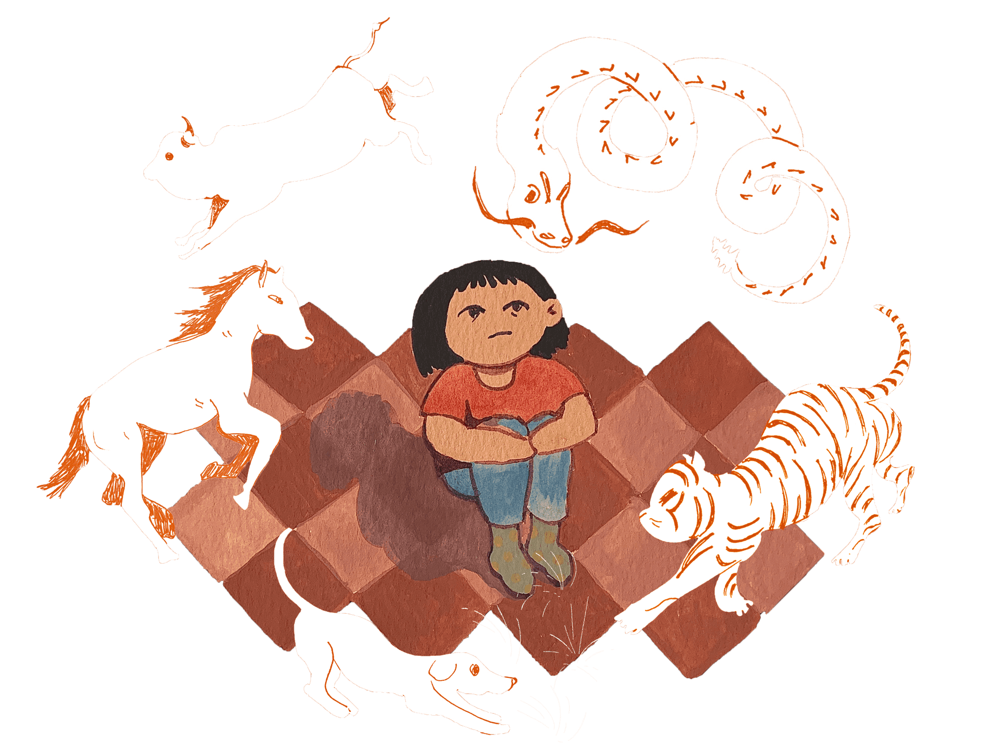 The Twelve Zodiac Animals Visit